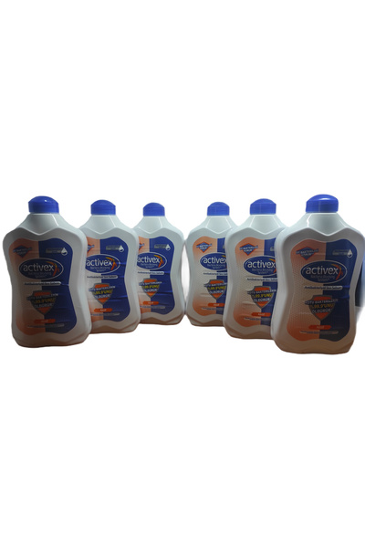 Activex صابون سائل مرطب أكتيف 1500 مل × 6 قطع
