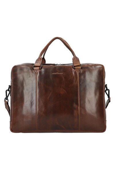 Greenburry Laptopfach Newport Aktentasche Leder 43 cm