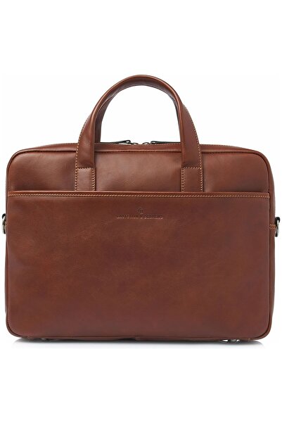 Castelijn & Beerens Aktentasche RFID Schutz Leder 41 cm Laptopfach