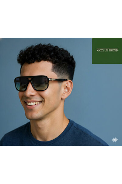 Reacher Rhg-2547 56-15 140 C1 Men's Sunglasses Green Glass
