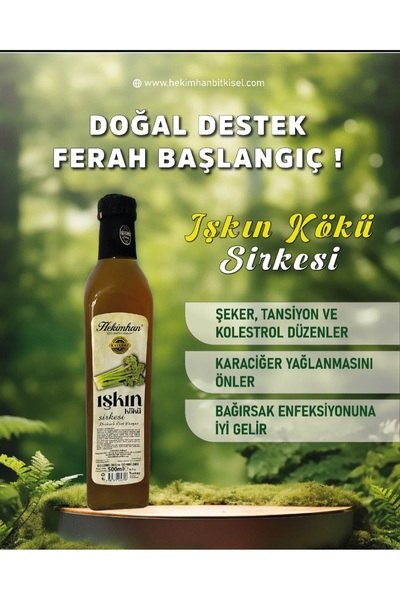 Hekimhan Işkın sirkesi 500ml 2Adet
