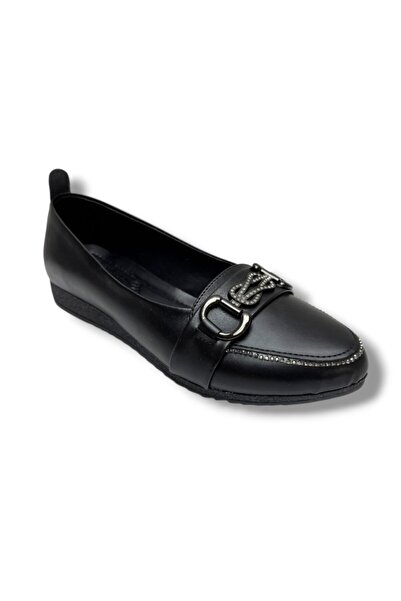 Cakgo C-Shoes 3060-26 Skin Leather Stone Buckle Γυναικεία Παπούτσια