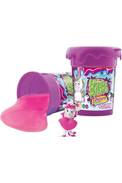 CRAZE سلايم سحري للأطفال على شكل وحيد القرن، سلايم لامع مع شخصية مفاجئة (110 مل)