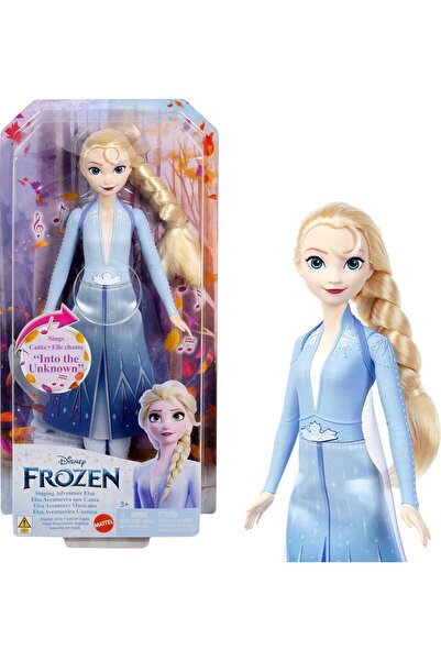 mattel دمية إلسا المغنية من فيلم ديزني فروزن (تغني أغنية "إلى المجهول")