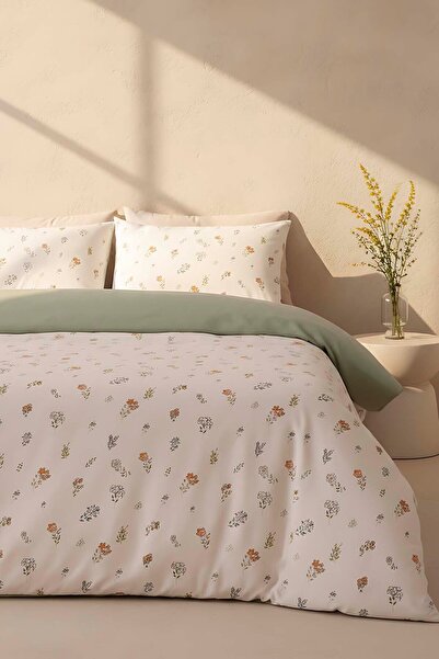 Rivaİstanbul طقم غطاء لحاف فردي من القطن من بلوش