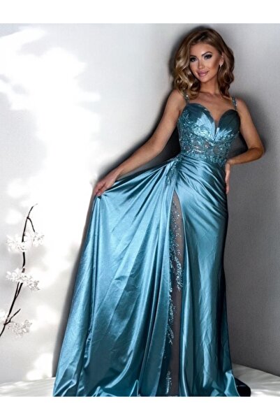 OEM Aspen Dress Turquoise