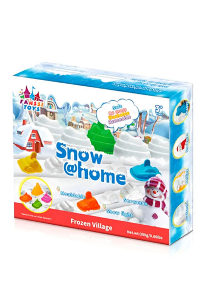 Generic Snow at Home Frozen Village Set - 300 g