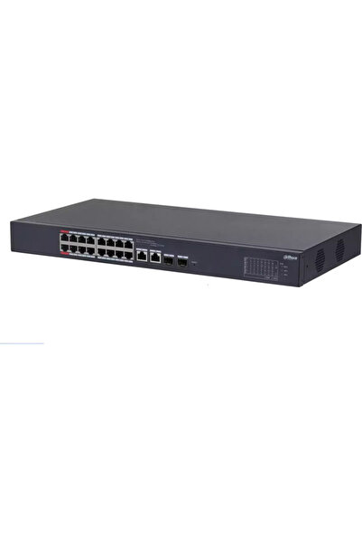 DAHUA Cs4220-16Gt-135, 16-Port, Gigabit, Poe 135W, 2-Port Gigabit Uplink, 2-P...