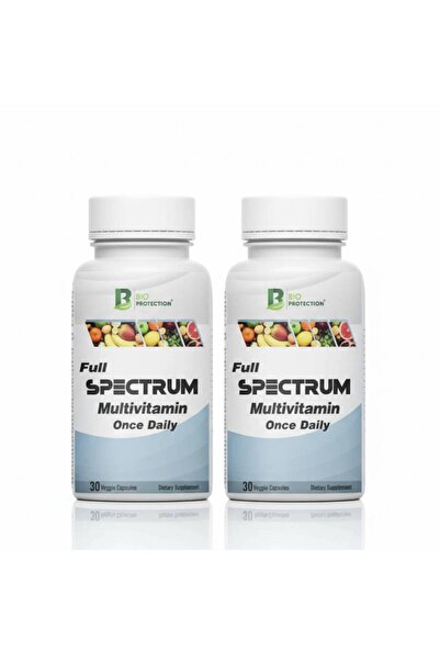 BIO PROTECTION Full Spectrum Multivitamin, 30 Veggie Capsules (Pack of 2), Daily Essential Vitamins And Minerals