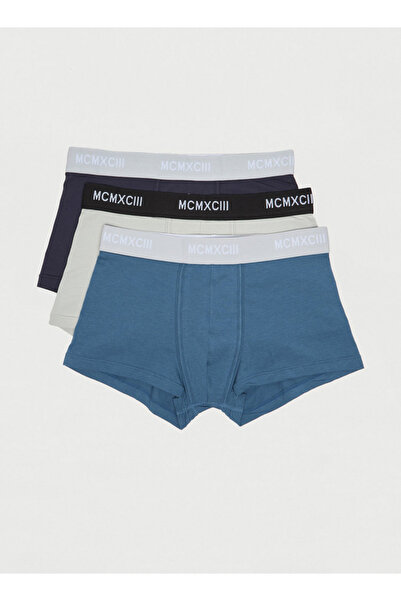 FAV طقم من 3 قطع - سراويل داخلية بحزام خصر مطاطي وحماية مضادة للبكتيريا