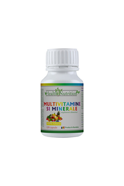 Health Nutrition Multivitamine și Minerale 120 capsule