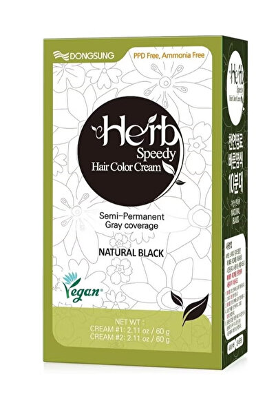 Herb Speedy Color Cream (Dark Brown) كريم صبغة الشعر الطبيعي هيرب سبيدي باللو...