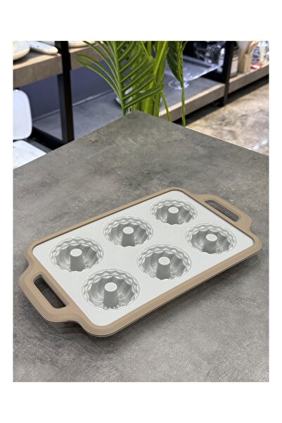 Doğudeko Luxury Silicone Taffy 6-Piece Ball Cake Mold