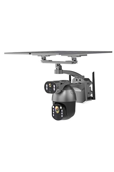 Pulnix 4G SOLAR KAMERA ÇİFT ALGILAMALI 2 KAMERALI PLX-6062İPC 20X ZOOM ÇİFTKA...