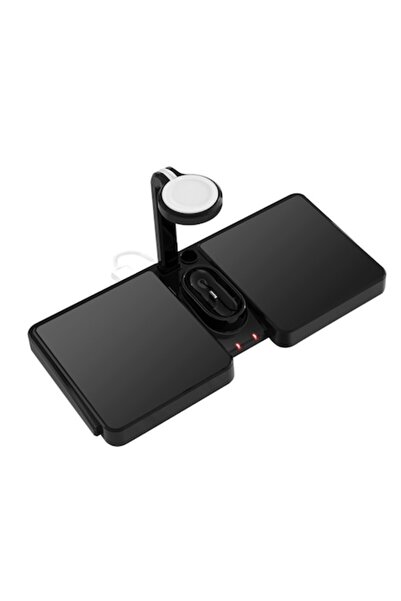 OEM Wireless Charger 4-in-1 5W/7.5W/10W - Compatible with Android, Samsung, iPhone, Apple Watch, AirPods