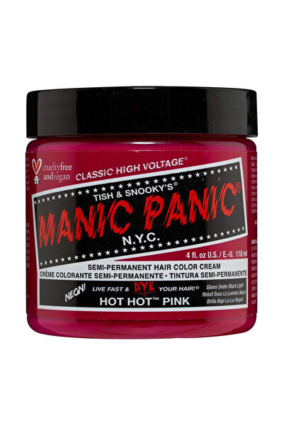 Manic Panic Боя за коса, Manic Panic, ярко розово, 118 мл