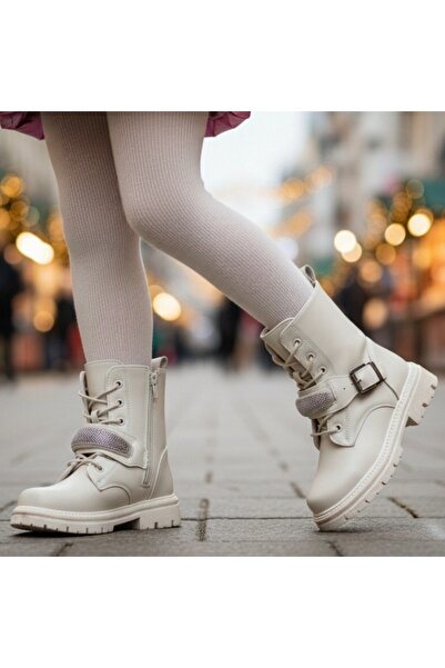 OEM Ghete îmblănite pentru copii, aplicație ștrasuri decorative, călduroase, ...