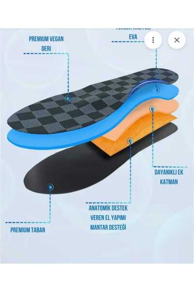 DURU ORTOPEDİ Yetişkin ve Çocuklar için Mantar Tabanlık
