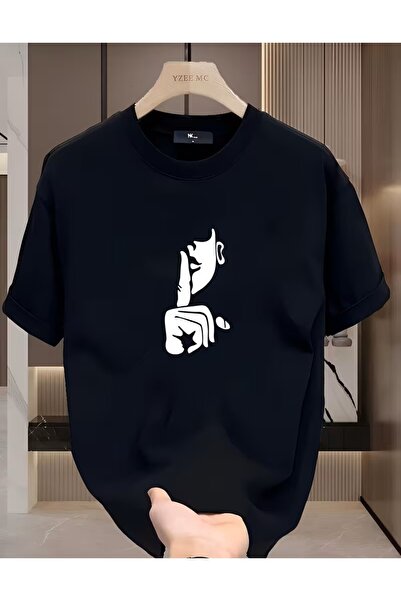 LELVANİ Yaratacı Kariyatür Print Patterned Unisex T-Shirt