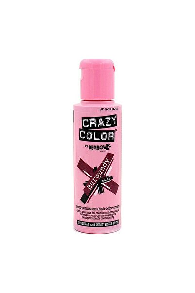 Galatea Treasures Cremă de păr semipermanentă, Crazy Color, Burgundy 61, 100 ml