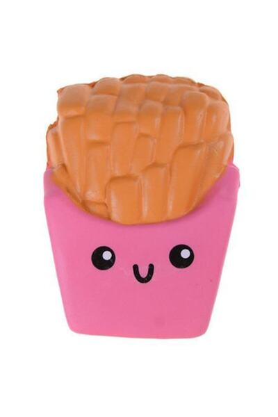 Squishy Jucărie, Cartofi Prăjiți (Roz)