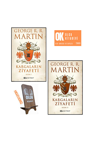 Epsilon Yayınevi Taht oyunları 4 / Kargaların Ziyafeti 1 ve 2. kısım / TELEFO...
