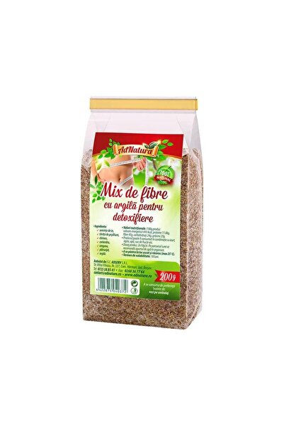 Adserv Mix detoxifiant cu fibre și argilă 200g