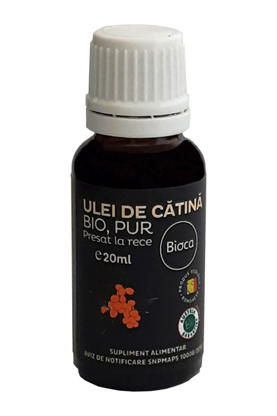 BIOCA ULEI DE CATINA BIO PRESAT LA RECE 20ML