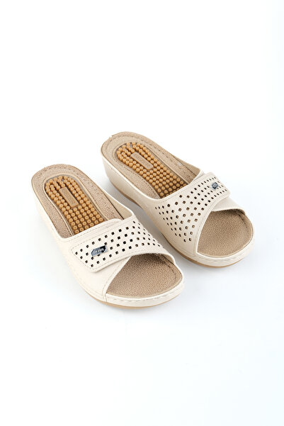 GEZER Summer Women's Comfortable Massage Sole Daily Mother Slippers