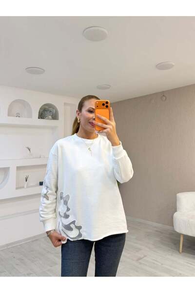 İrka Moda File Nakış Sweat