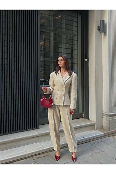 Klex Tweed fabric suit