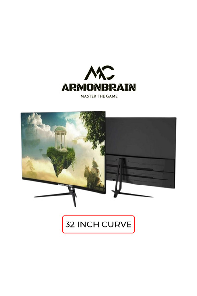 ARMONBRAIN Gaming Monitor 32 inch Curve - 180 Hz - FULL HD - OLED Display