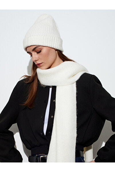Dilvin A003 Комплект шал и шапка - Екру