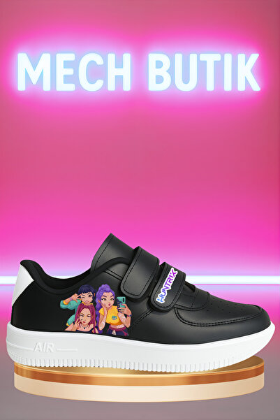MECH BUTİK K-Pop Demon Hunters Hunterix cu imprimeu Pantofi sport pentru copi...
