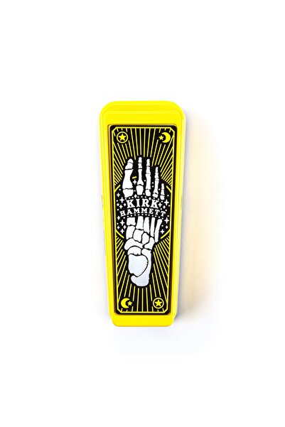 Jim Dunlop KH95Y Kirk Hammett Yellow Sparkle Wah Pedalı