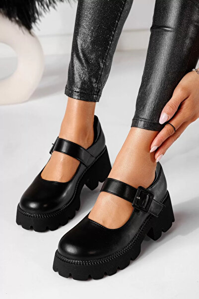 Zaira Pantofi casual dama negri din piele ecologica Rio #20958 - 40