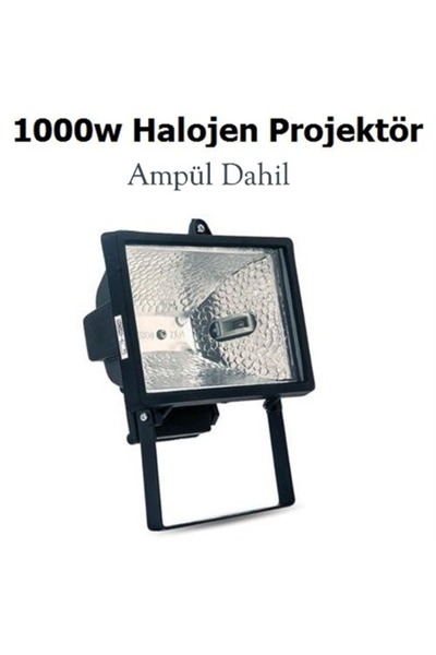 Doğan 1000 Watt Halojen Projektör Ampul Dahildir