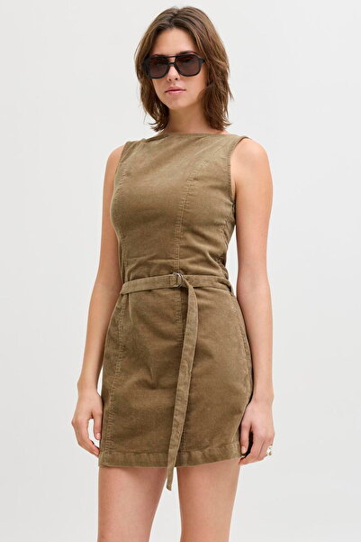 Jack & Jones Women's Belt Detailed Dress - Gelly