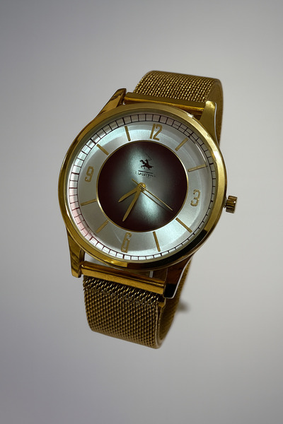 G Sport POLO Unisex Wristwatch with Hologram Straw Magnet Strap