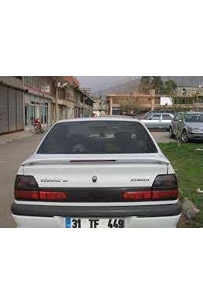 Aysimoto Dizayn Renault 19 Sedan Bagaj Üstü Spoiler Lambalı - Mat Siyah - Kam...