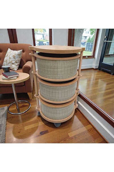 ARBOR EV AHŞAP 3 KATLI SEBZELİK VE ORGANİZER KORDOBA