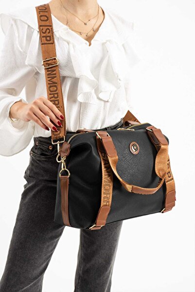 Sanmorris Kadın Çok Gözlü Ayarlanabilir Çapraz Askılı El Ve Omuz Çantası