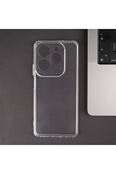 zore حافظة انفينيكس هوت 40 برو من السيليكون المضاد للصدمات بسمك 2 ملم - شفاف