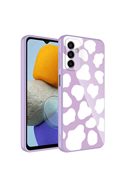 zore حافظة هاتف Galaxy M23 مصنوعة من السيليكون الصلب المزخرف وغطاء إيبوكسي MS...