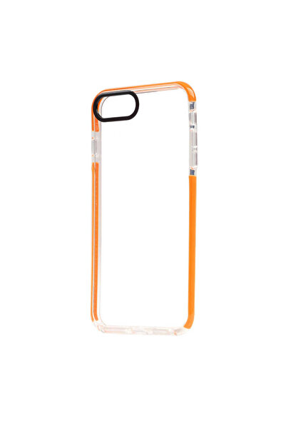 zore iPhone 8 Plus Case Msra Punto Cover - Orange