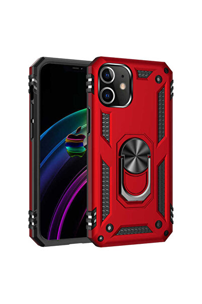 zore iPhone 12 Mini Compatible Msra Vega Case-Red