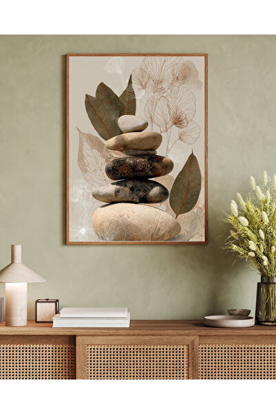 woodhomeworks Tek Parça Salon Ofis Dekor Tablo