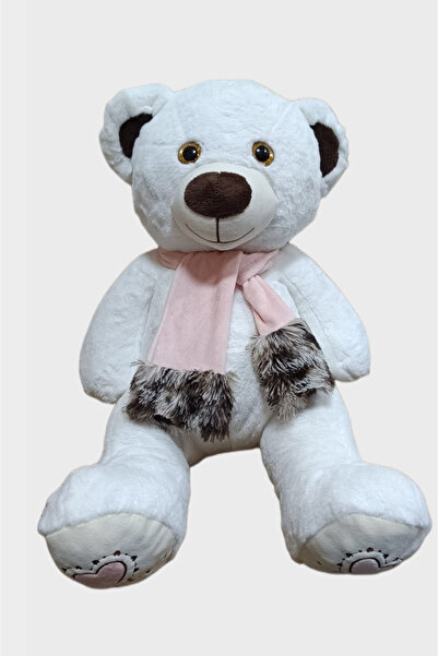 GRAN TOYS Oyun ve Uyku Arkadaşım Peluş Atkılı Göbekli Ayı