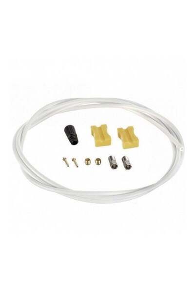 Shimano Furtun de frână hidraulică SM-BH90-SS 1700 mm alb (reglabil) conector drept pe manetă