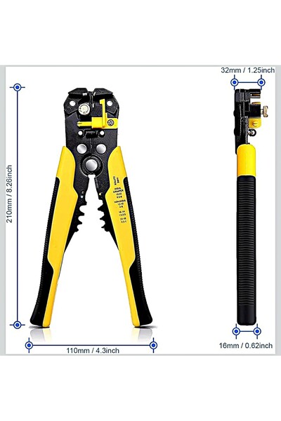 FIRAT HIRDAVAT Otomatik Kablo Soyma ve Sıyırma Pensesi
